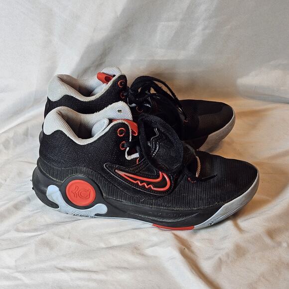 Nike KD Trey 5 X Basketball Shoes Black Red Mens 8.5 - Picture 2 of 7
